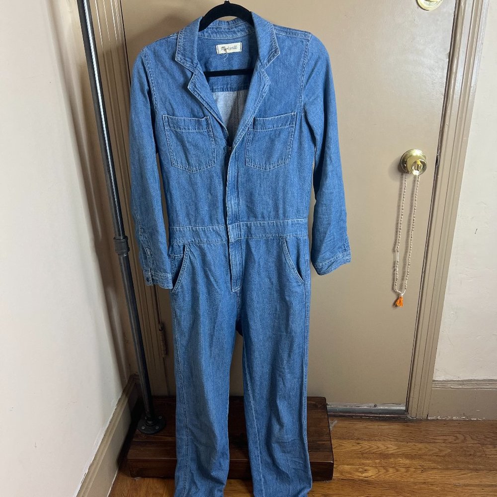 Madewell Denim Boiler Jumpsuit - XS